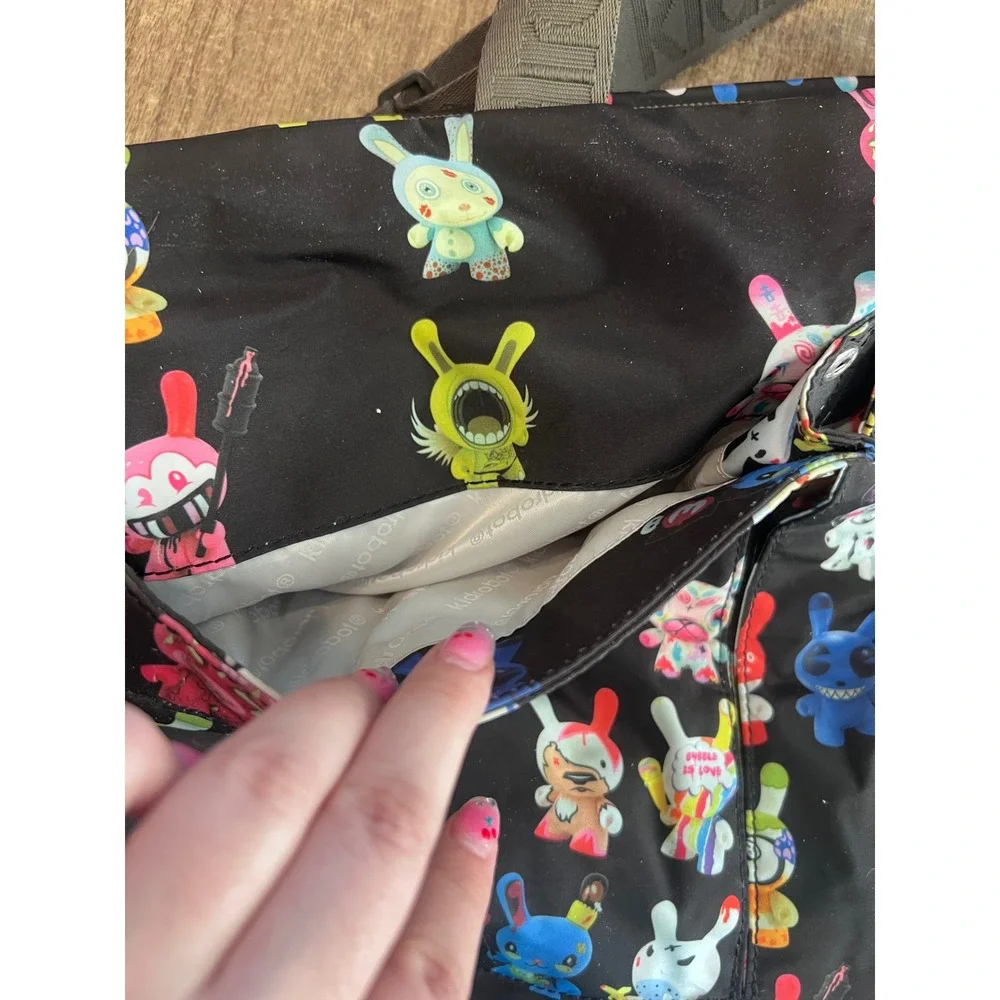 I Want Dunny Print From Photo Op Collection Kidrobot Awesome Aviator Bag 2008